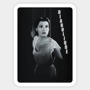 Diabolique 1955 Sticker